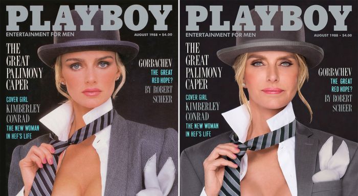 7 Former Playboy Playmates Recreate Their Famous Covers (14 pics)