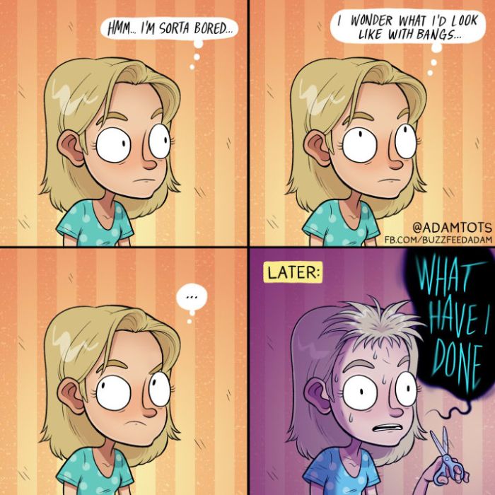 If You've Ever Gotten A Haircut These Comics Are For You (13 pics)