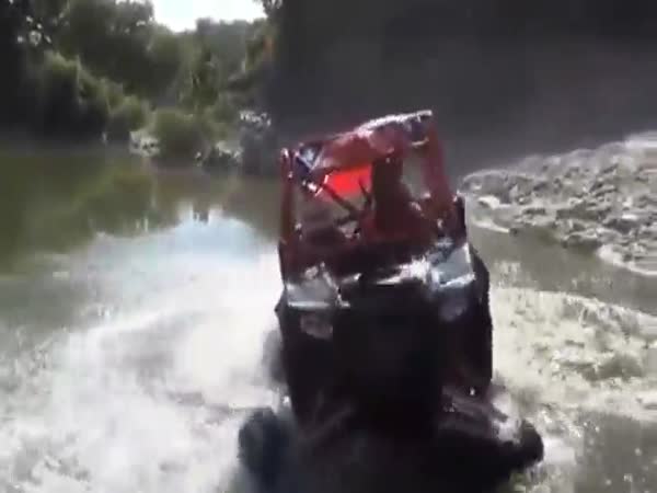 Brave Dude Straps Into His Rock Crawler For The Ride Of His Life