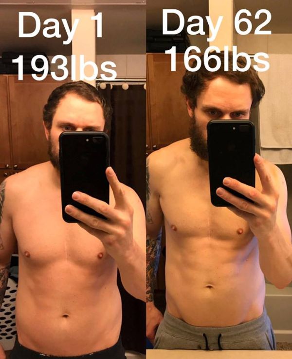 Man Loses 32 Pounds After Eating Just Ice Cream For 100 Days (4 pics)