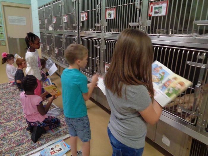 Children Reading To Shelter Dogs Is Adorable (9 pics)