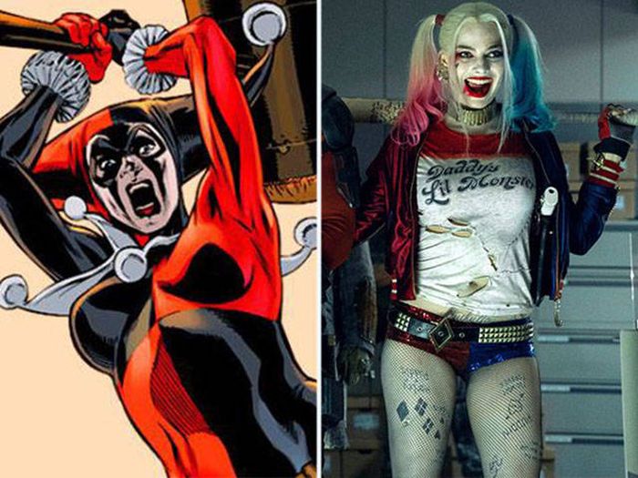 What Comic Characters Look Like Compared To Their Movie Counterparts (30 pics)