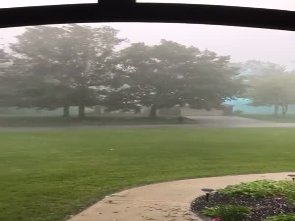 Glowing Energy During Storm