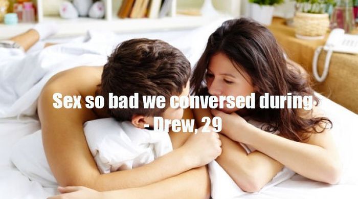 People Describe One-Night-Stand Fails Using Six Words Or Less (21 pics)