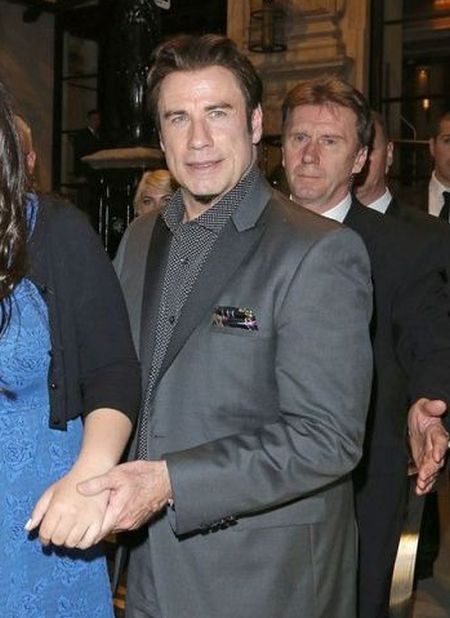 John Travolta Spotted With His 17 Year Old Daughter (3 pics)