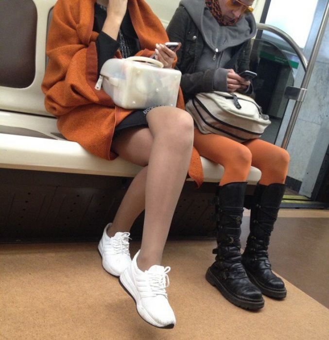 Fashion From The Russian Metro Is A Little Shocking (33 pics)