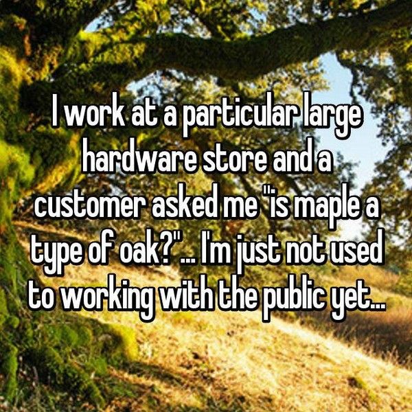 Dumb Questions People Have Actually Asked Retail Workers (20 pics)