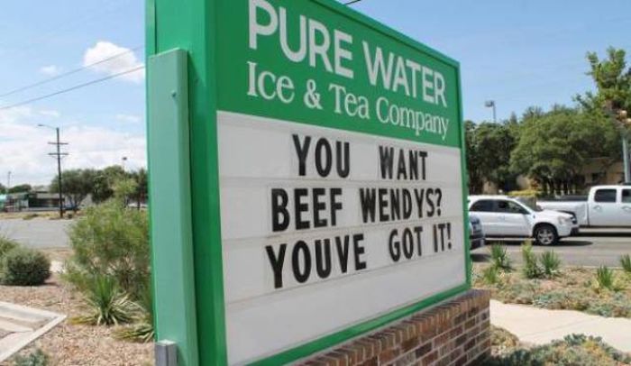 Wendy’s Has A Very Strong Sign Game (10 pics)
