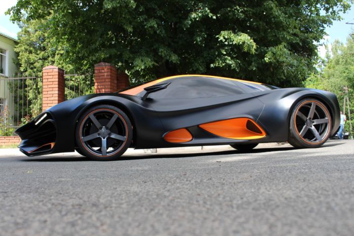 First Ukranian Supercar Estimated To Cost 700 Thousand Euros (6 pics)