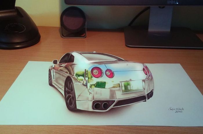 3D Drawings Created To Confuse People (25 pics)