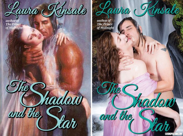 Real Pics Of Real People Recreating Romance Novel Covers (9 pics)