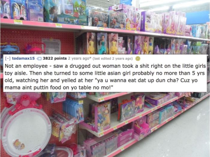 Walmart Employees Reveal The Strangest Things They've Seen At Work (14 pics)