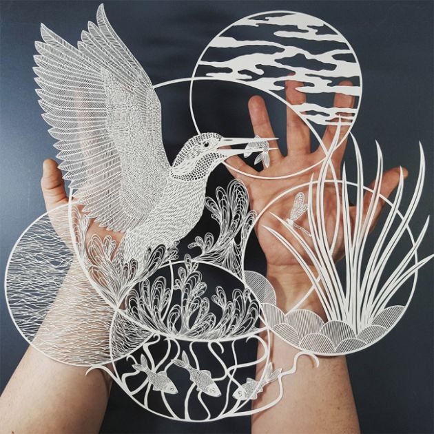 British Artist Creates Stunning Sculptures From Paper (15 pics)