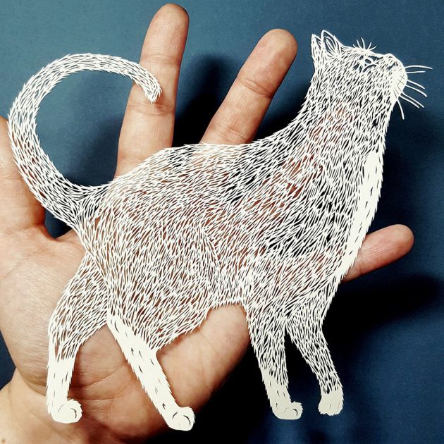 British Artist Creates Stunning Sculptures From Paper (15 pics)