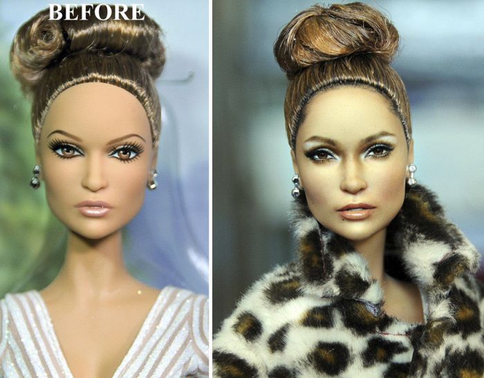 Artist Repaints Cheap Dolls To Make Them Look More Realistic (25 pics)