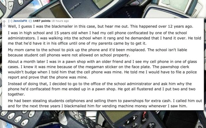 People Share Their Insane Blackmail Stories (14 pics)