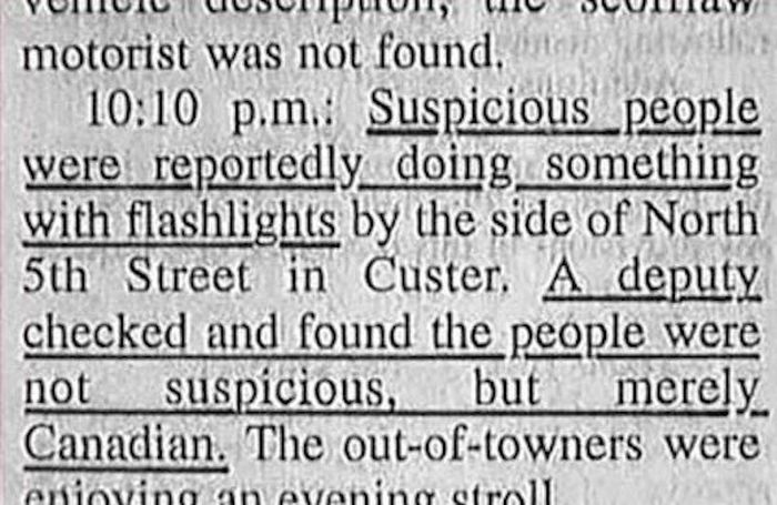 Hilarious Police Blotter Excerpts That Will Crack You Up (16 pics)
