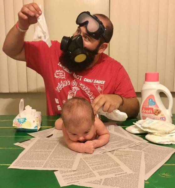 This Dad Definitely Knows How To Dad The Right Way (12 pics)