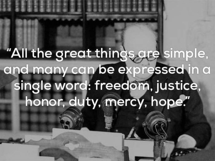 Sir Winston Churchill Was A Real Pro When It Came To Wise Words (19 pics)