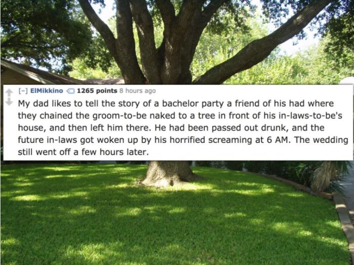 People Reveal The Craziest Things They've Seen At A Bachelor Party (12 pics)