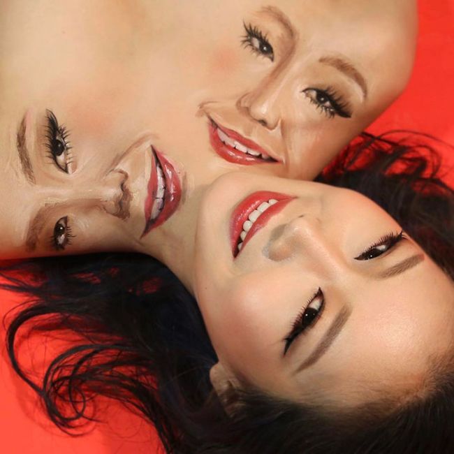 What This Artist Does To Her Face Will Seriously Mess Up Your Brain (29 pics)