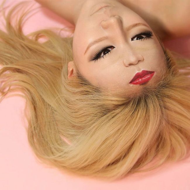 What This Artist Does To Her Face Will Seriously Mess Up Your Brain (29 pics)