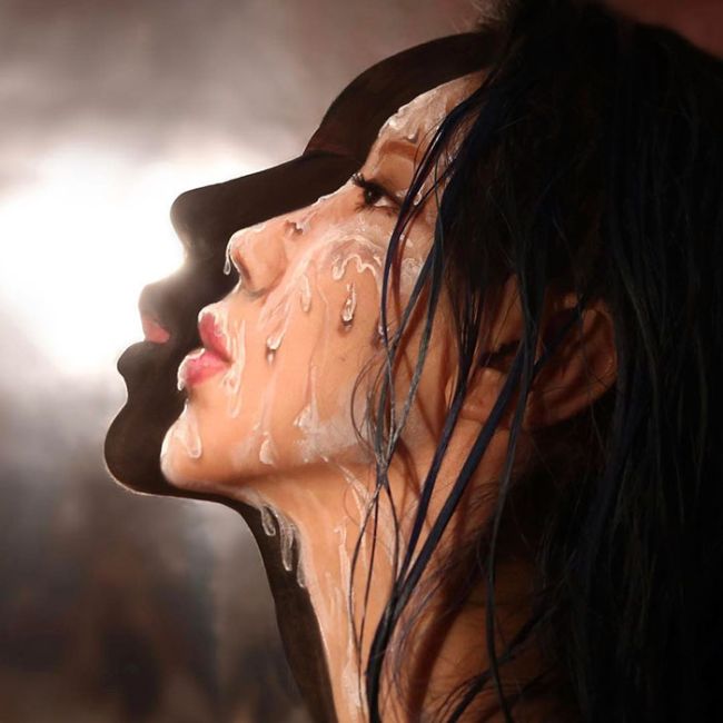 What This Artist Does To Her Face Will Seriously Mess Up Your Brain (29 pics)