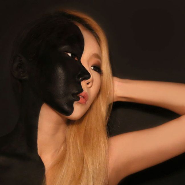 What This Artist Does To Her Face Will Seriously Mess Up Your Brain (29 pics)