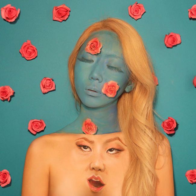 What This Artist Does To Her Face Will Seriously Mess Up Your Brain (29 pics)