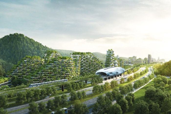 China Is Building A Forest City To Battle Smog (5 pics)