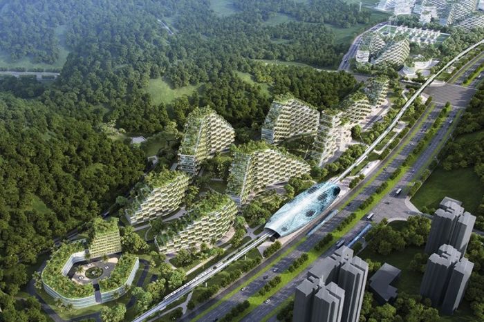 China Is Building A Forest City To Battle Smog (5 pics)