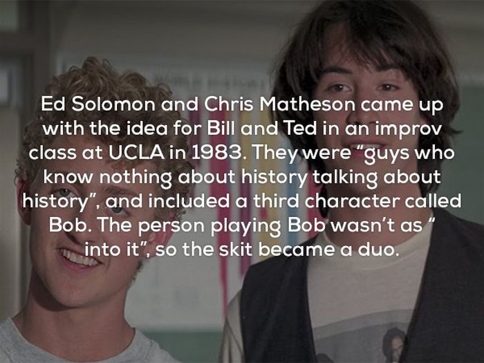 Totally Excellent Facts About Bill And Ted’s Excellent Adventure (17 pics)