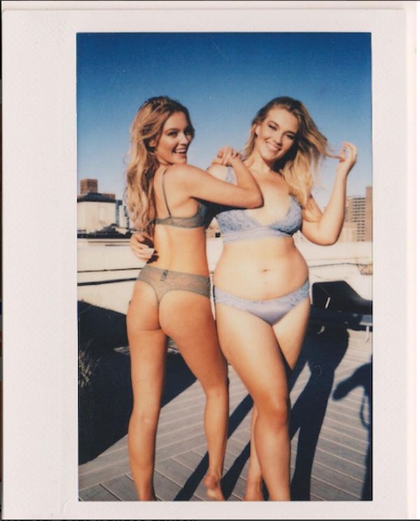 Georgia Gibbs And Kate Wasley Show Beauty Comes In All Sizes (12 pics)