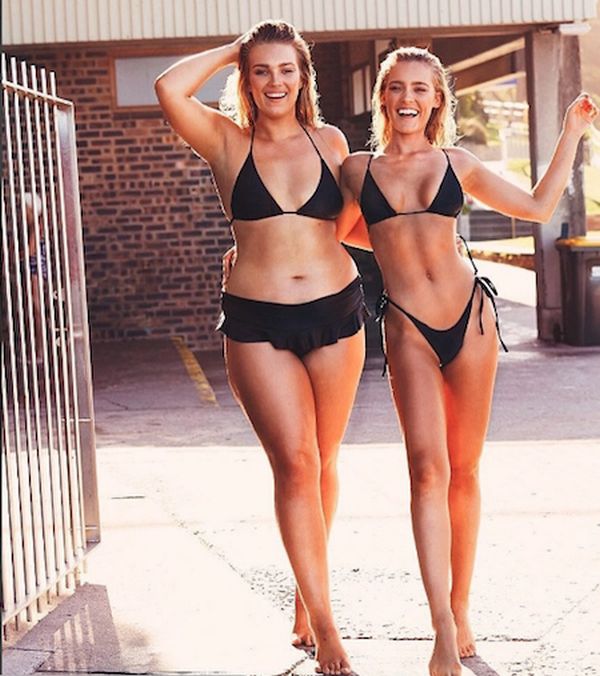 Georgia Gibbs And Kate Wasley Show Beauty Comes In All Sizes (12 pics)