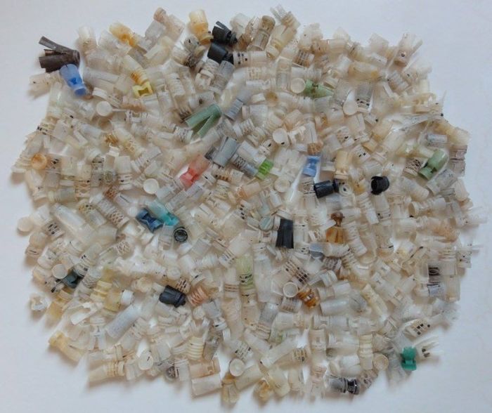 Man Gathers 35 Bags Of Plastic Garbage At Tregantle Beach (22 pics)