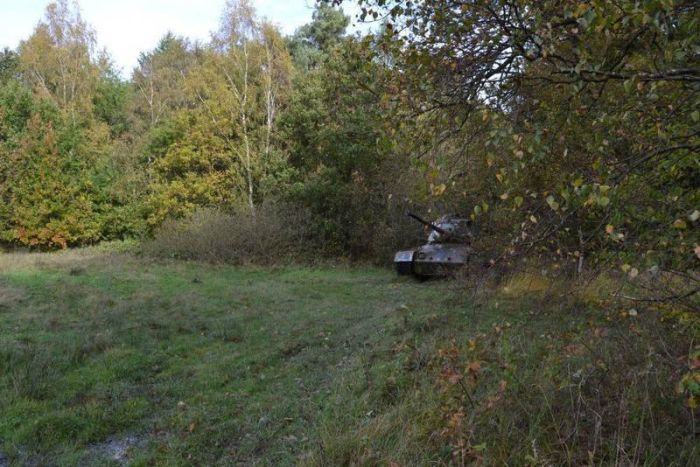 The Earth Is Claiming These Abandoned Tanks In Germany (9 pics)