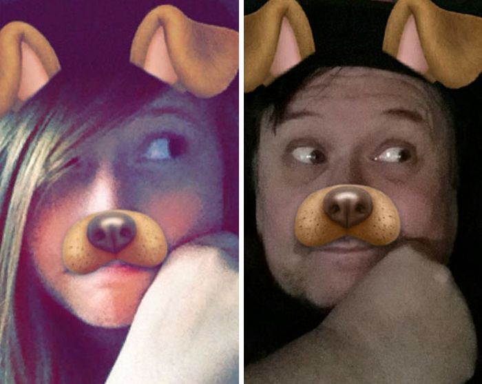 Dad Trolls Daughter By Recreating Racy Selfies (16 pics)
