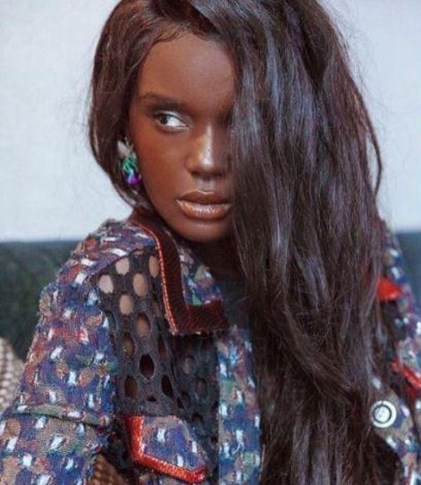 Dark Skinned Model Puzzles Her Fans (19 pics)