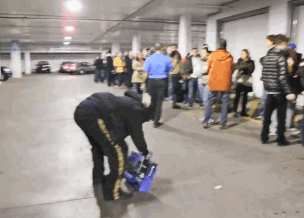 Nervous People Freaking Out (30 gifs)