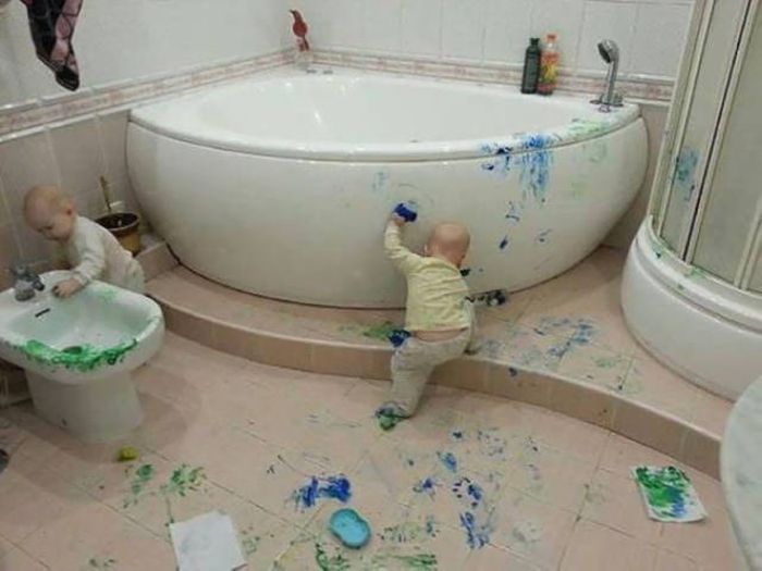 This Is Why You Never Ever Leave Your Kids Alone (40 pics)