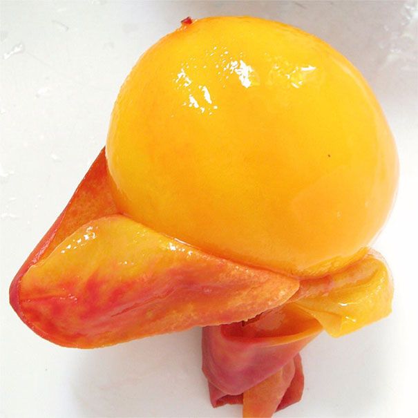 Terrifying Photos Of Peeled Fruits (17 pics)