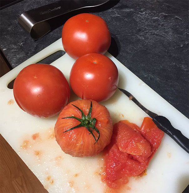 Terrifying Photos Of Peeled Fruits (17 pics)