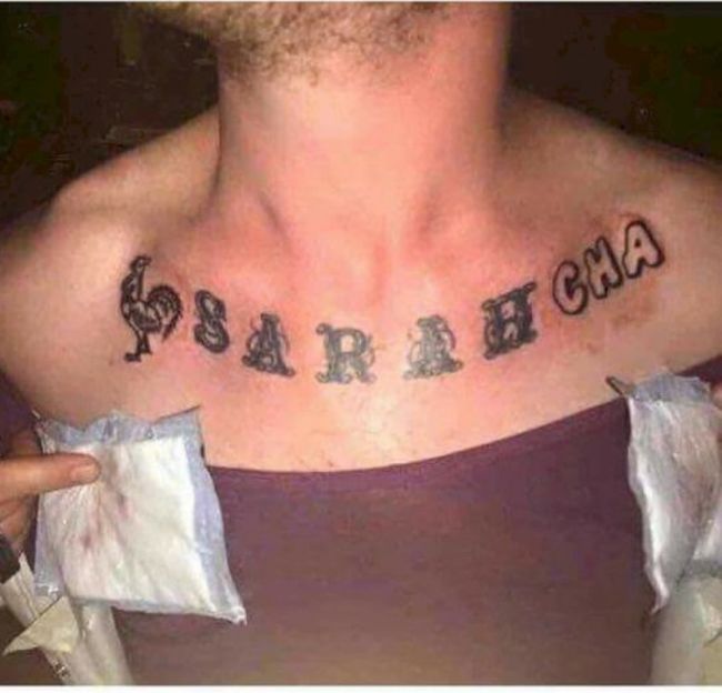 Exes Who Moved On Using Hilarious Tattoo Coverups (9 pics)