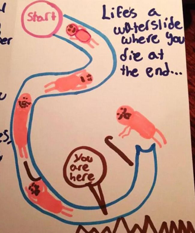 Creepy Drawings From Kids That Will Make You Laugh Then Cry (11 pics)