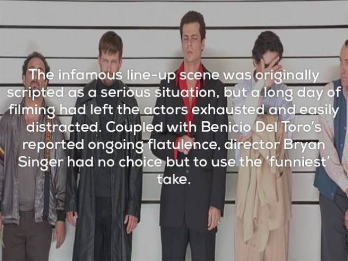 Unusual And Awesome Facts About The Usual Suspects (16 pics)
