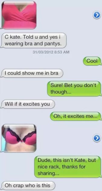 Girls That Sent Scandalous Pics To The Wrong Number (18 pics)