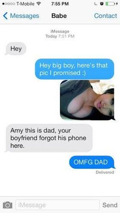Girls That Sent Scandalous Pics To The Wrong Number (18 pics)
