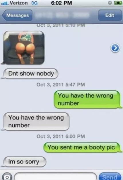 Girls That Sent Scandalous Pics To The Wrong Number (18 pics)