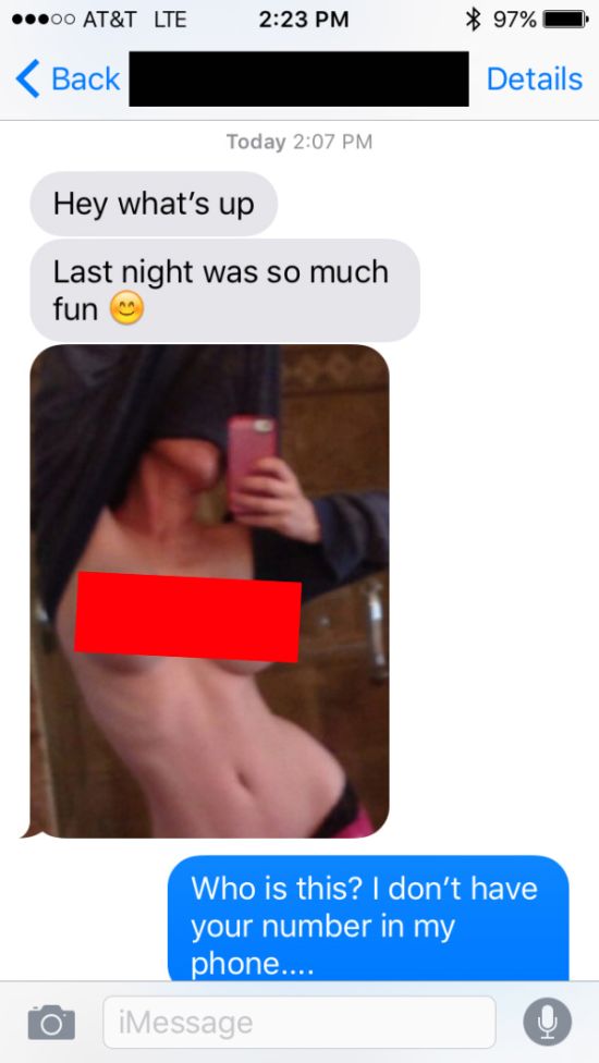 Girls That Sent Scandalous Pics To The Wrong Number (18 pics)