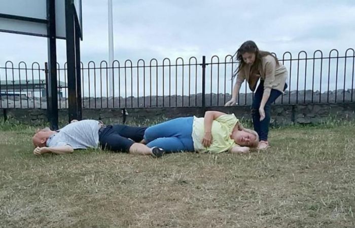 Future Newlyweds Recreate Iconic Scene From Dirty Dancing (5 pics)